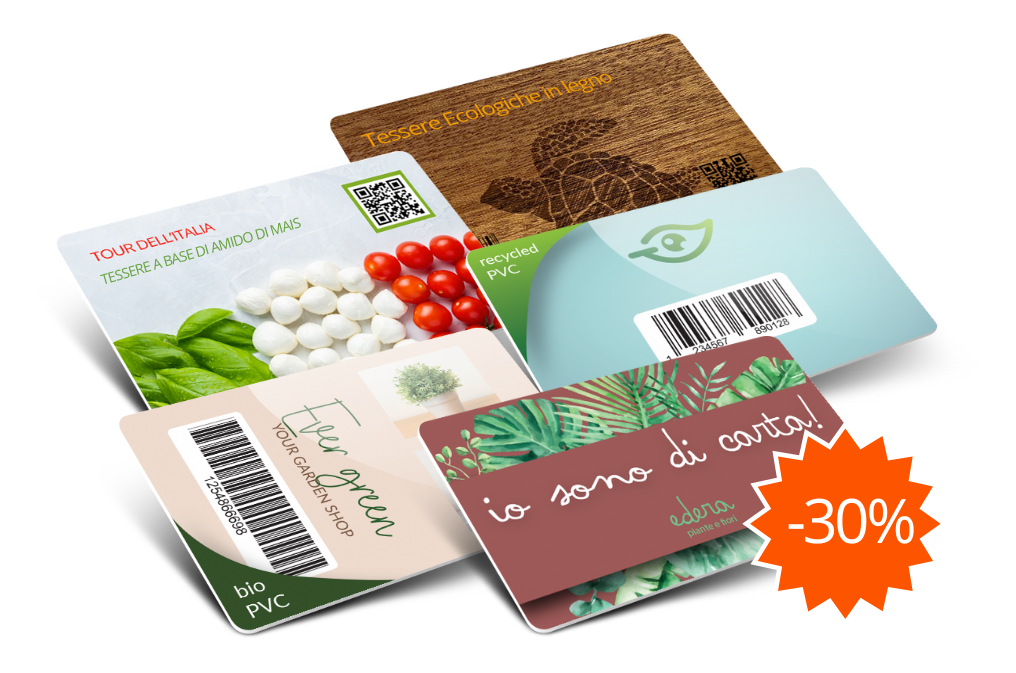 tessere ecologiche e sostenibili